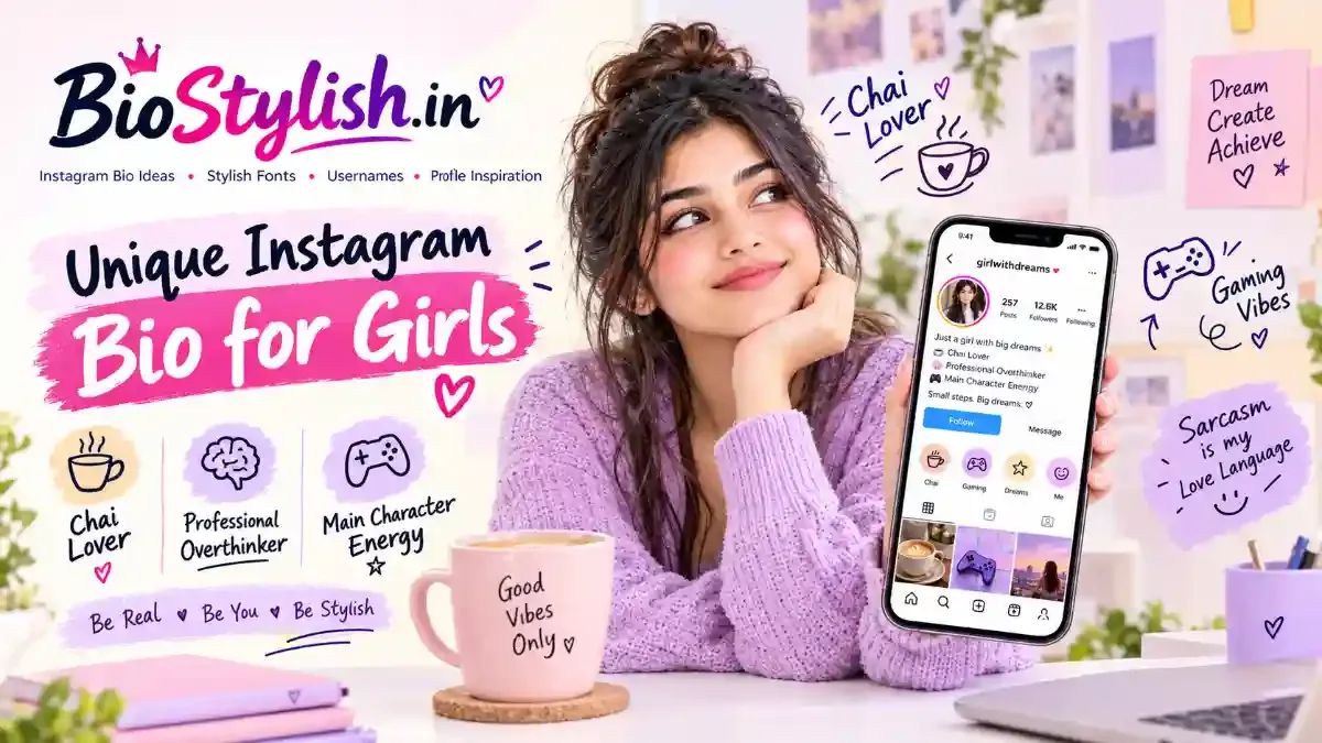 Unique Instagram Bio for Girls
