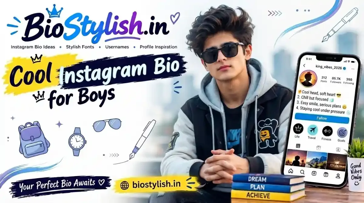 Cool Instagram Bio for Boys