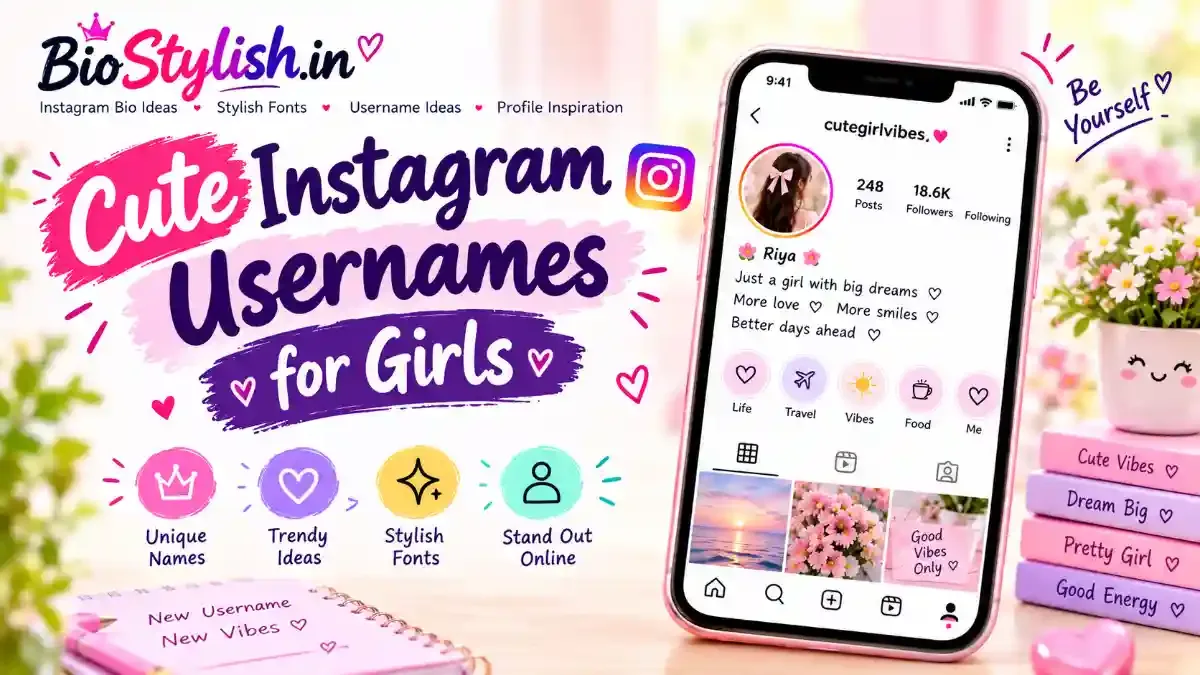 Cute Instagram Usernames for Girls